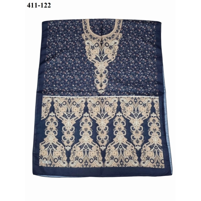 Soft İpek Etnik Desen Soft Şal 411-122