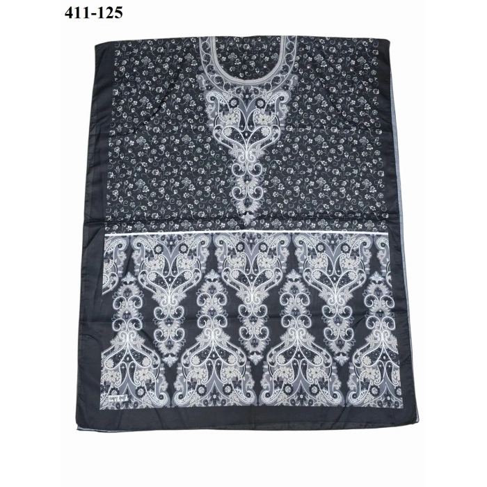 Soft İpek Etnik Desen Soft Şal 411-125