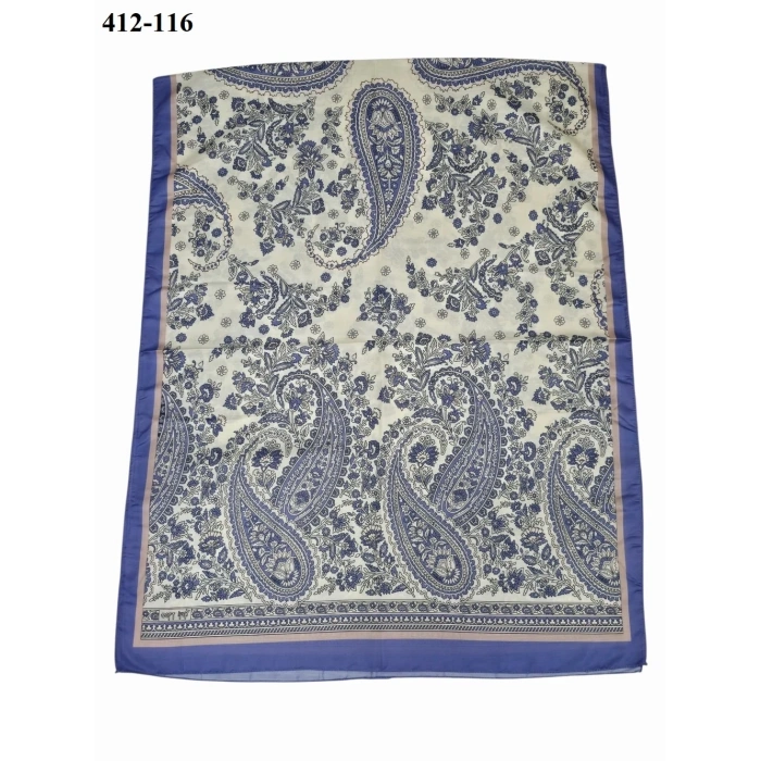 Soft İpek Etnik Desen Soft Şal 412-116