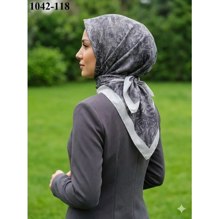 Velscarfs Soft Pamuk Parla Eşarp (Açık Taş) 1042-118