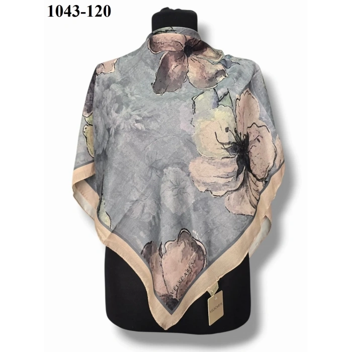 Velscarfs Soft Pamuk Parla Eşarp (Bej) 1043-120