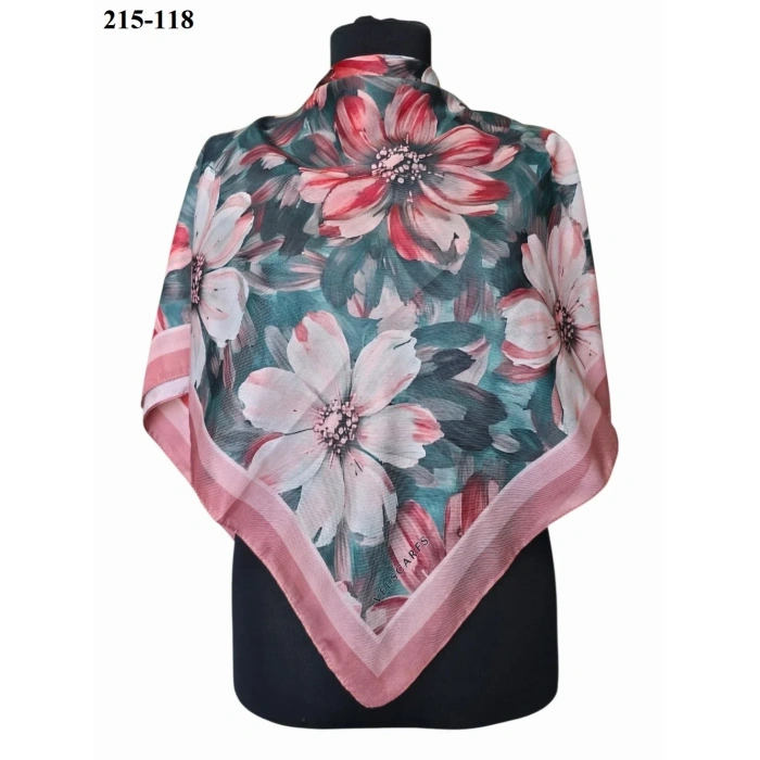 Velscarfs Soft Pamuk Parla Eşarp (Eski Gül) 215-118