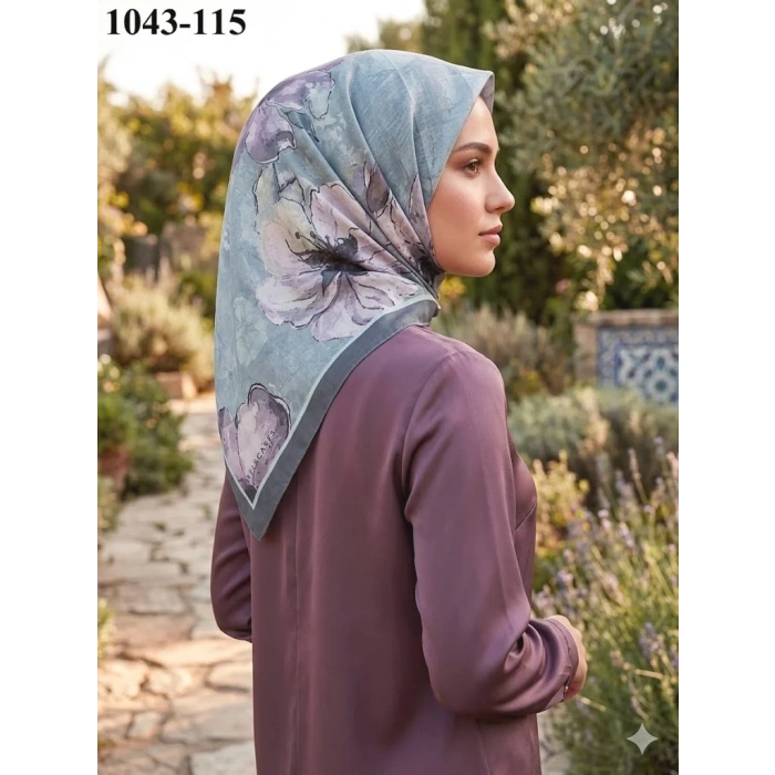Velscarfs Soft Pamuk Parla Eşarp (Gri) 1043-115