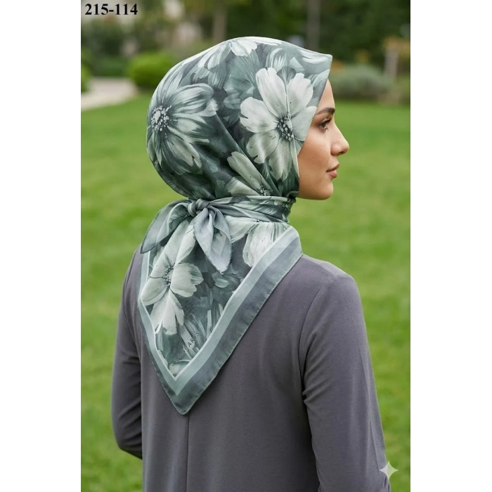 Velscarfs Soft Pamuk Parla Eşarp (Gri) 215-114