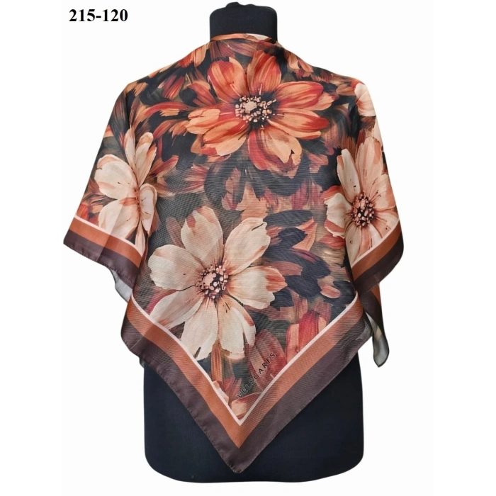 Velscarfs Soft Pamuk Parla Eşarp (Kahve) 215-120