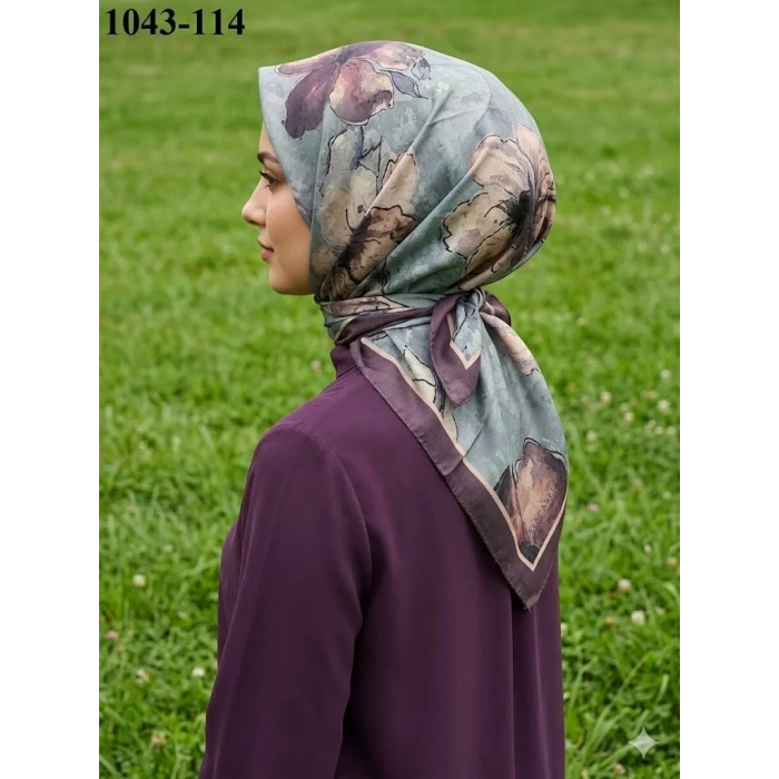 Velscarfs Soft Pamuk Parla Eşarp (Kahverengi) 1043-114