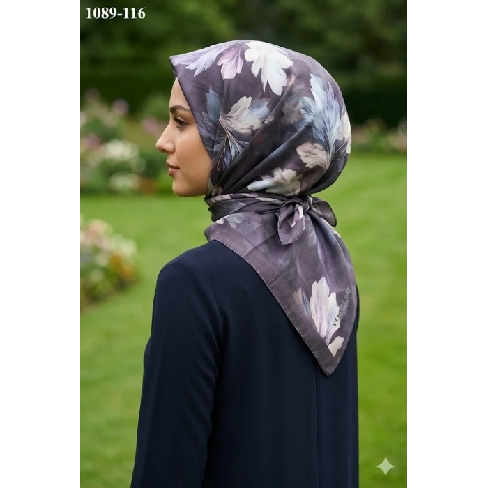 Velscarfs Soft Pamuk Parla Eşarp (Kahverengi) 1089-116