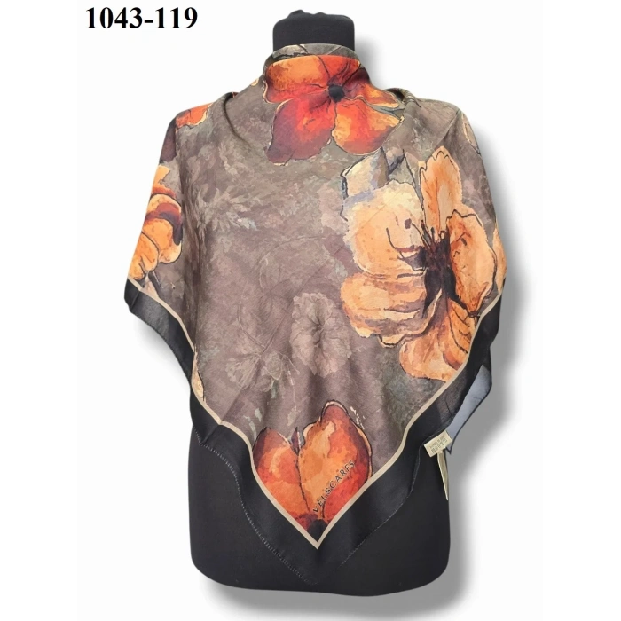 Velscarfs Soft Pamuk Parla Eşarp (Siyah) 1043-119