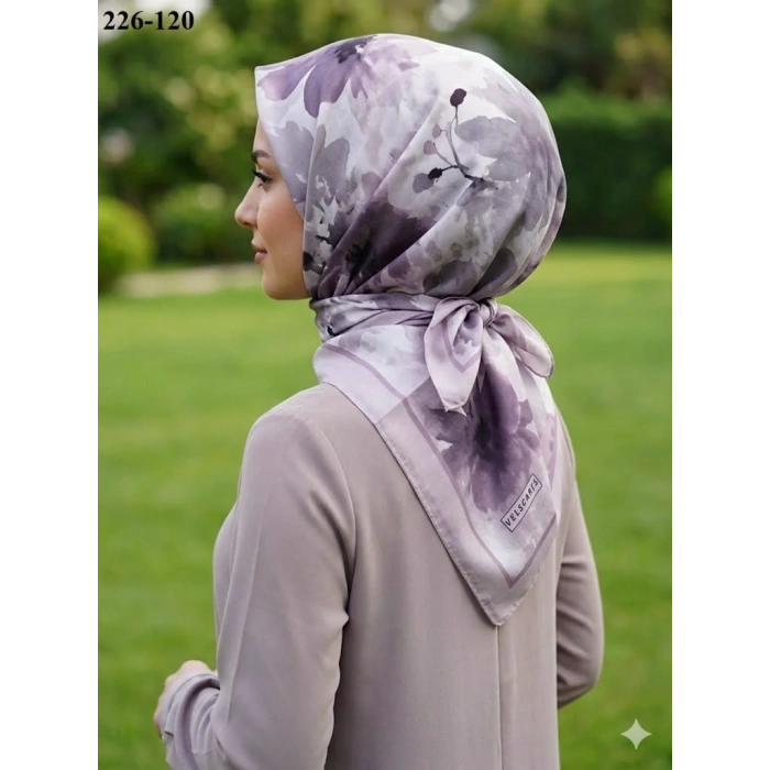 Velscarfs Soft Pamuk Parla Eşarp (Soft Pudra) 226-120