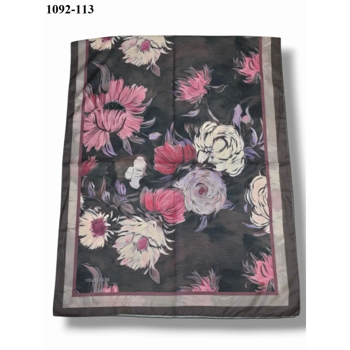 Velscarfs Soft Pamuk Şal (Kahverengi) 1092-113