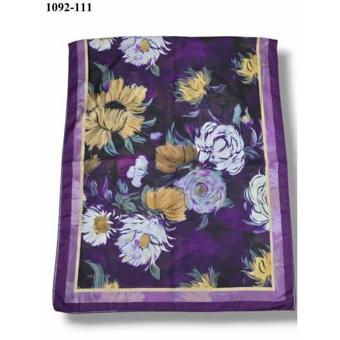 Velscarfs Soft Pamuk Şal (Mor) 1092-111