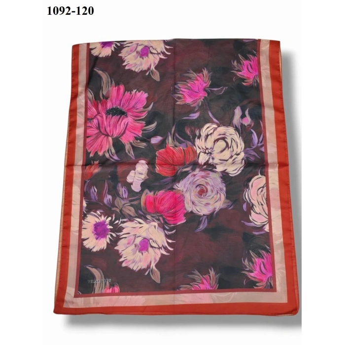 Velscarfs Soft Pamuk Şal (Turuncu) 1092-120