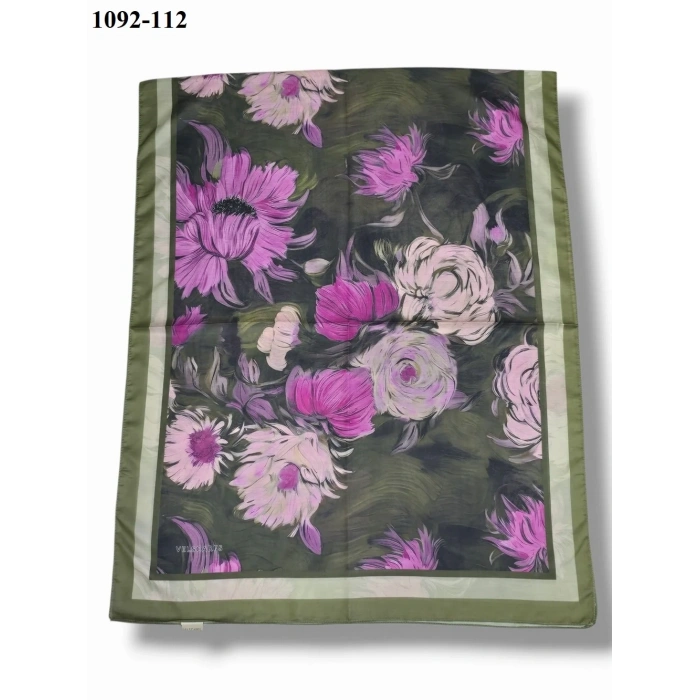 Velscarfs Soft Pamuk Şal (Yeşil) 1092-112