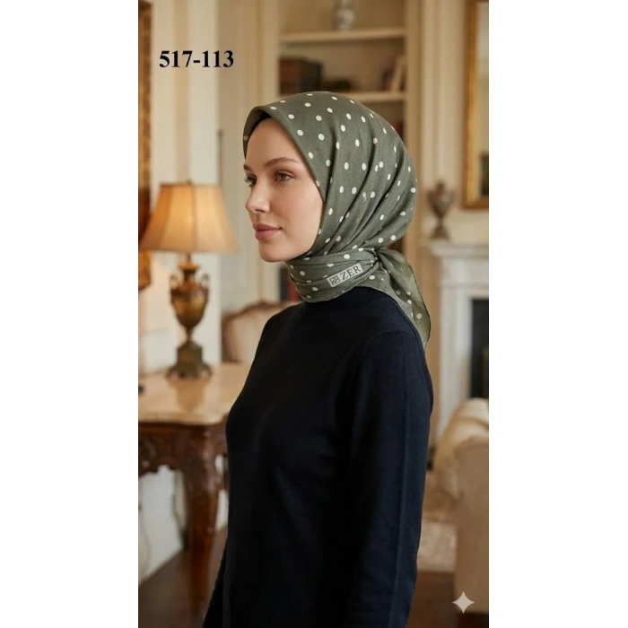 Zer Scarf Dijital Soft Eşarp 517-113