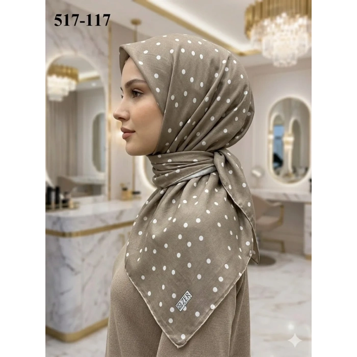 Zer Scarf Dijital Soft Eşarp 517-117
