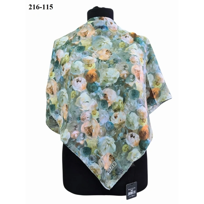 Zer Scarf Dijital Soft Pamuk Eşarp 216-115