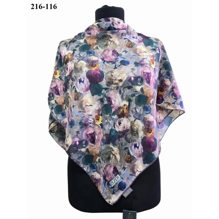 Zer Scarf Dijital Soft Pamuk Eşarp 216-116
