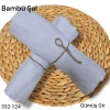 Bambu Kraş Şal (Gümüş Gri) 332-124