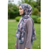 Belinda Scarf Bambu Kraş Pamuk Şal (İndigo) 205-118