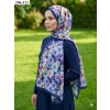 Belinda Scarf Bambu Kraş Pamuk Şal (Lacivert) 206-111