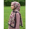 Belinda Scarf Bambu Kraş Pamuk Şal (Siyah) 1028-115
