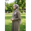 BelindaScarf Bambu Kraş Pamuk Şal (Vizon) 205-111