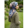 Belinda Scarf Bambu Pamuk Eşarp (Gece Mavisi) 1029-117