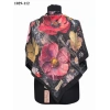 Belinda Scarf Bambu Pamuk Eşarp (Siyah) 1029-112