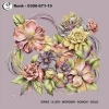 Cenk Desenli Oyalık Yazma 671-15