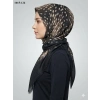 Dolce Cool Desenli Flamlı Pamuk Eşarp 1015-126