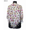 Dolce Life Desenli Sökme Boncuklu Eşarp 240-112
