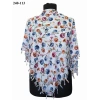 Dolce Life Desenli Sökme Boncuklu Eşarp 240-113