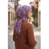 Dolce Life Desenli Sökme Boncuklu Eşarp 240-122
