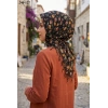 Dolce Life Desenli Sökme Boncuklu Eşarp 240-127