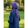 Eyfel Desenli Sökme Boncuklu Eşarp 1098-129