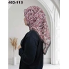Eylül İpek Etnik Desen Soft Eşarp 402-113