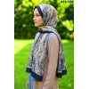 Eylül İpek Etnik Desen Soft Şal 415-124