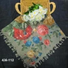 Ezgi Fashion Desenli Sökme Boncuklu Eşarp 438-112