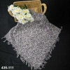 Firuze Desenli Sökme Boncuklu Eşarp 435-111