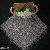 Firuze Desenli Sökme Boncuklu Eşarp 435-133