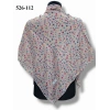 Huzurlu İpek Polyester Dikişli Yazma 526-112