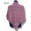 Huzurlu İpek Polyester Dikişli Yazma 526-124
