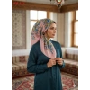 Huzurlu İpek Polyester Oyalık Yazma 531-131