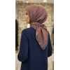 Locella Soft Pamuk Eşarp (Kahve) 297-112