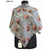 Locella Soft Pamuk Eşarp (Gri-Kahve) 1086-116