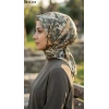 Locella Soft Pamuk Eşarp (haki-sarı) 1035-118