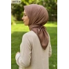 Locella Soft Pamuk Eşarp (Kahve) 1031-118