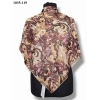 Locella Soft Pamuk Eşarp (kahve-sarı) 1035-119