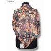 Locella Soft Pamuk Eşarp (kahve-zümrüt) 1035-115