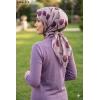 Locella Soft Pamuk Eşarp (Kirli Gül-Bordo) 1086-114